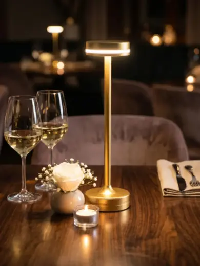 Лампа настольная, MGline, LED TECHNO, 9x31.5 см, 3 цвета, сенсорная регулировка яркости