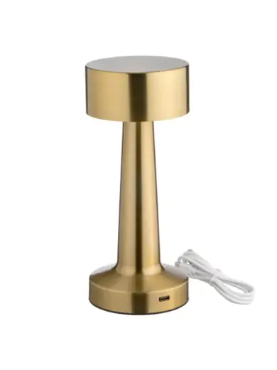 Лампа настольная, MGline, LED SIMPLE, 9x21.5 см, 3 цвета, сенсорная регулировка яркости