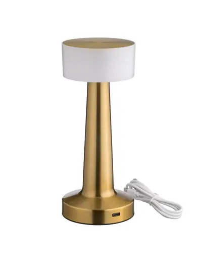 Лампа настольная, MGline, LED SIMPLE, 9x22 см, 3 цвета, сенсорная регулировка яркости