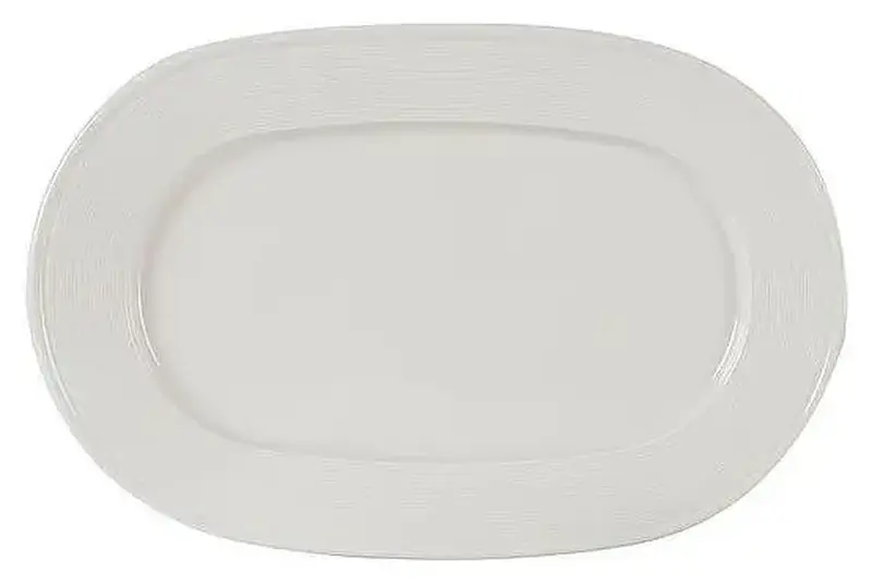 Блюдо овальное, Porland, LINE, 34 см