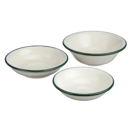 Салатник, Bonna, Linea, Зеленый, 15 см, h=3,8 см, 330 мл