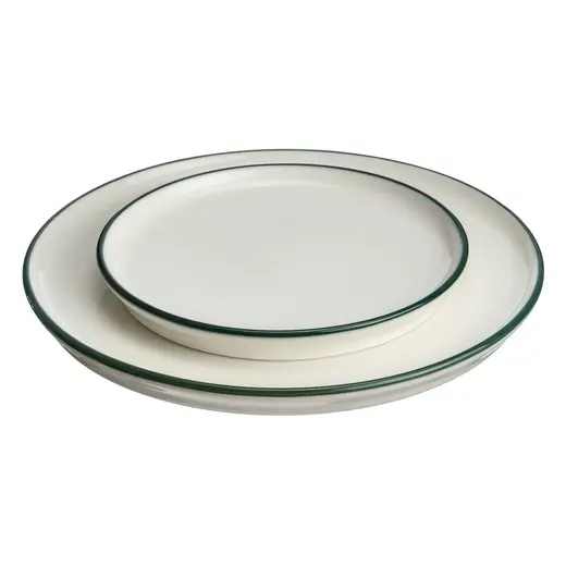 Тарелка, Bonna, Linea, Зеленая, 22 см