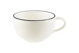 Чашка чайная, Bonna, Linea, Черная, 9,6 см, h=5,6 см, 250 мл
