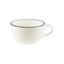 Чашка чайная, Bonna, Linea, Черная, 9,6 см, h=5,6 см, 250 мл