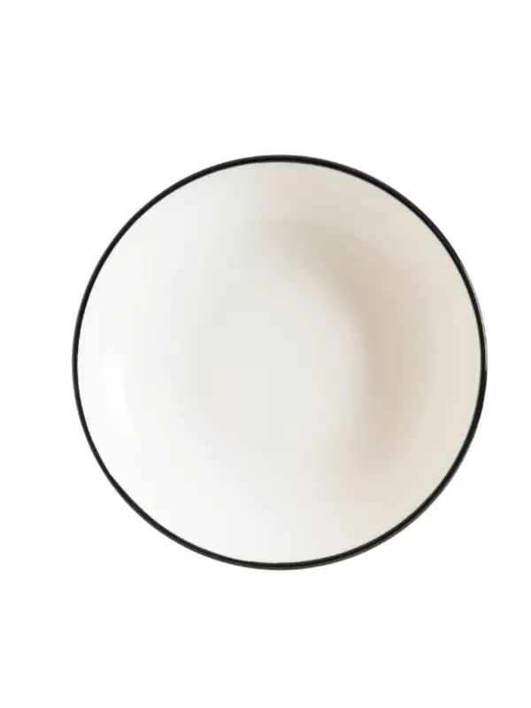 Тарелка глубокая, Bonna, Linea, Черная, d=25 см, 1300 мл