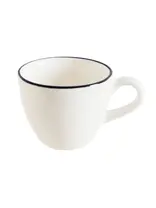 Чашка кофейная, Bonna, Linea, Черная, d=6.5 см, 80 мл