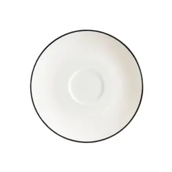 Блюдце, Bonna, Linea, Черный, d=12 см (чашка 77969)