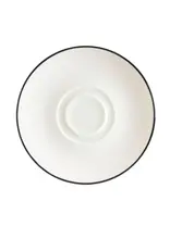 Тарелка подстановочная, Bonna, Linea, Черная, d 19 см (салатник 7797)