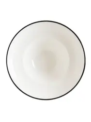 Тарелка глубокая, Bonna, Linea, Черная, d=27 см, 450 мл