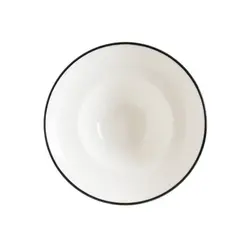 Тарелка глубокая, Bonna, Linea, Черная, d=27 см, 450 мл