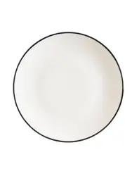 Тарелка, Bonna, Linea, Черная, d 15см