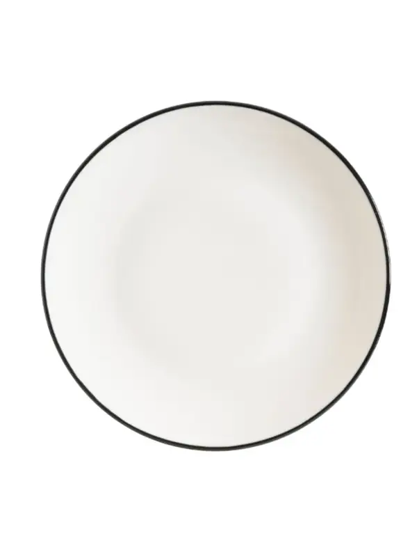 Тарелка, Bonna, Linea, Черная, d 15см