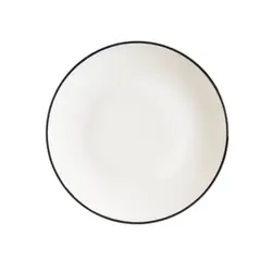 Тарелка, Bonna, Linea, Черная, d 17 см