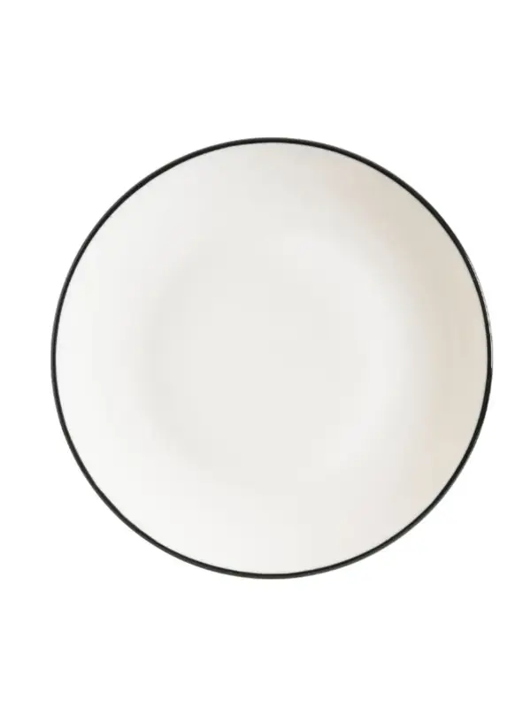 Тарелка, Bonna, Linea, Черная, d=25 см