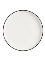 Тарелка, Bonna, Linea, Черная, d 16 см