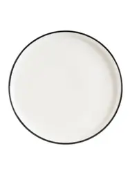 Тарелка, Bonna, Linea, Черная, d 25 см