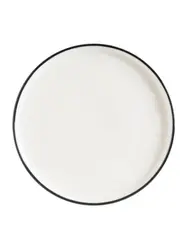 Тарелка, Bonna, Linea, Черная, d=28 см