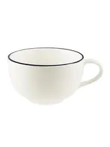 Чашка кофейная, Bonna, Linea, Черная, d=11 см, 350 мл