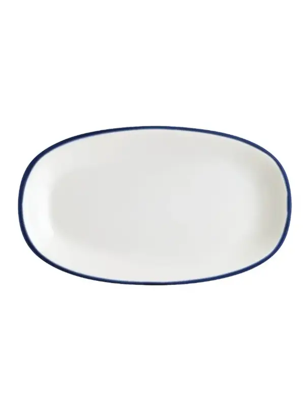 Блюдо овальное, Bonna, Linea, Синий, 15х8,5 см