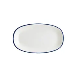 Блюдо овальное, Bonna, Linea, Синий, 15х8,5 см