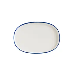 Блюдо овальное, Bonna, Linea, Синий, 34х23 см