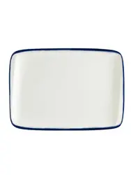 Блюдо прямоугольное, Bonna, Linea, Синий, 23х16 см