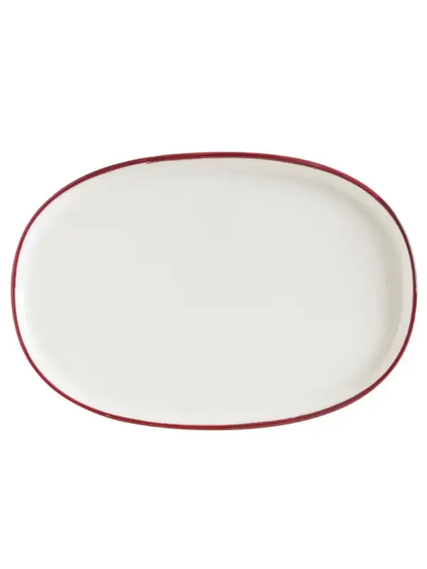 Блюдо овальное, Bonna, Linea, Бургундия, 34х23 см