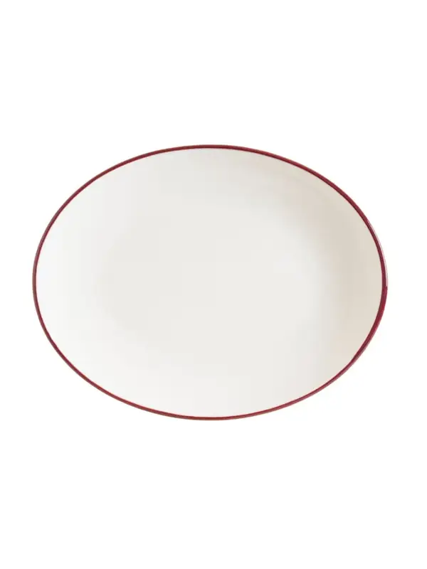 Блюдо овальное, Bonna, Linea, Бургундия, 25х19 см