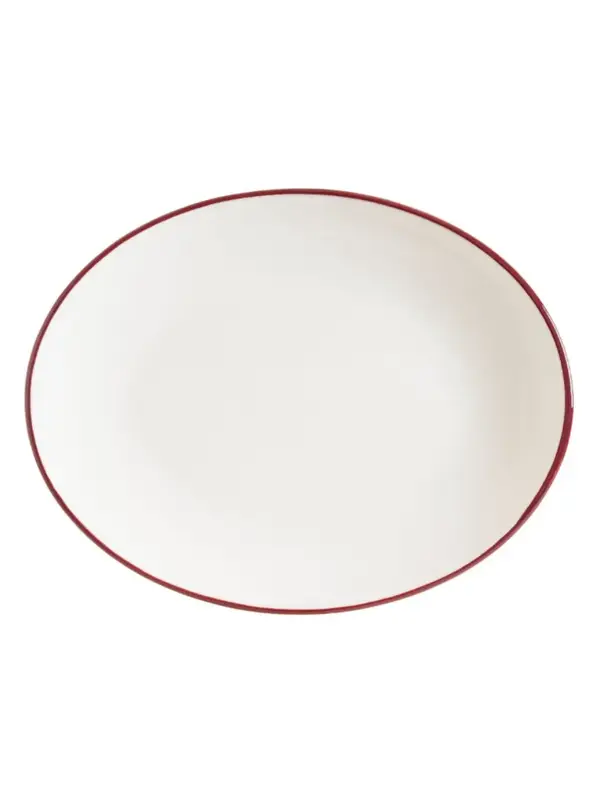Блюдо овальное, Bonna, Linea, Бургундия, 31х24 см
