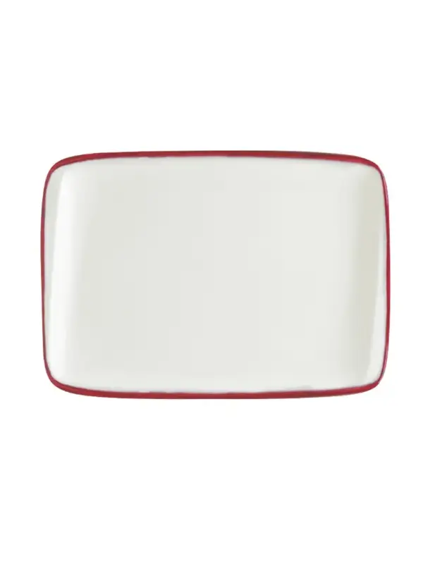 Блюдо прямоугольное, Bonna, Linea, Бургундия, 23х16 см