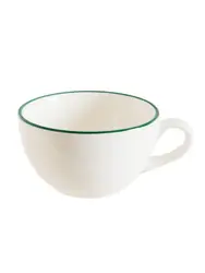 Чашка кофейная, Bonna, Linea, Зеленая, d=9.3 см, 230 мл