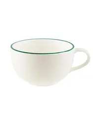 Чашка кофейная, Bonna, Linea, Зеленая, d=11 см, 350 мл