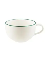 Чашка кофейная, Bonna, Linea, Зеленая, d=11 см, 350 мл