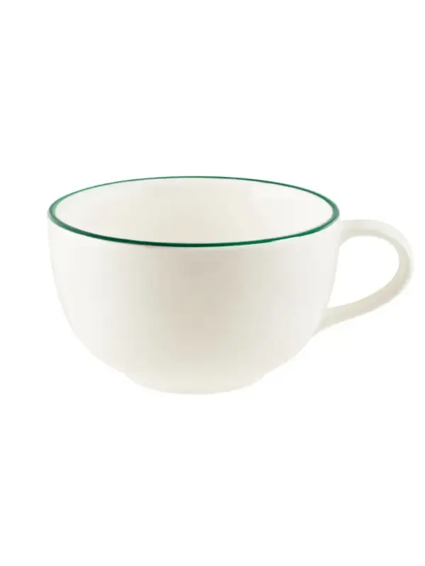 Чашка кофейная, Bonna, Linea, Зеленая, d=11 см, 350 мл