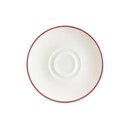 Тарелка подстановочная, Bonna, Linea, Бургундия, d 19 см (салатник 7722)