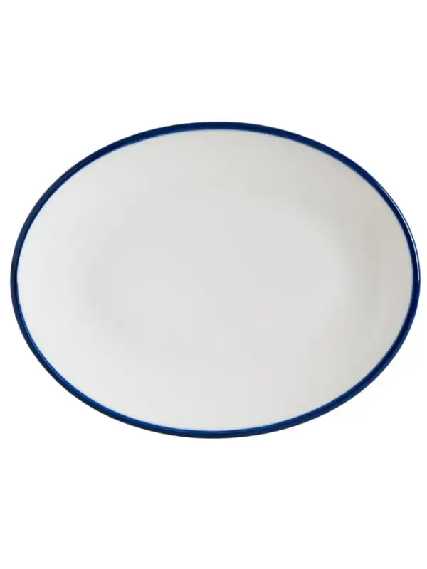 Блюдо овальное, Bonna, Linea, Синий, 31х24 см