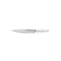 Нож для филе, COMAS, Marble, 20 см, L 32 см, нерж. сталь / АБС-пластик, цвет ручки белый