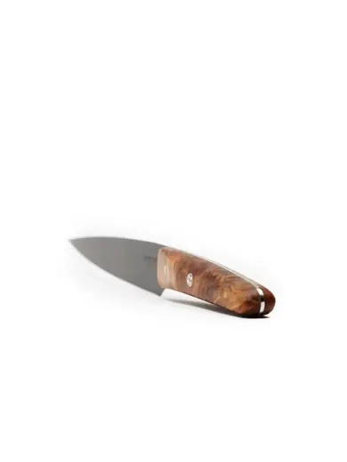 Нож для тонкой нарезки, COMAS,  Mestre Maurici, 23,5 см, L 36,7 см, нерж. сталь / стаблизир. дерево, цвет ручки - янтарный