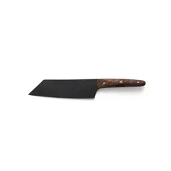 Нож "Киритсуке", COMAS,  Mestre Maurici, 17 см, L 30 см, нерж. сталь / стаблизир. дерево, цвет ручки - янтарный