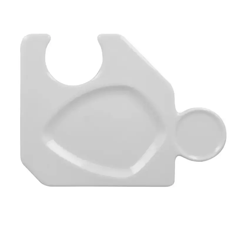 Тарелка ассиметричная RAK Porcelain Minimax Jigsaw 20х15 см