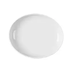 Тарелка овальная RAK Porcelain Minimax 19х15.5 см плоская