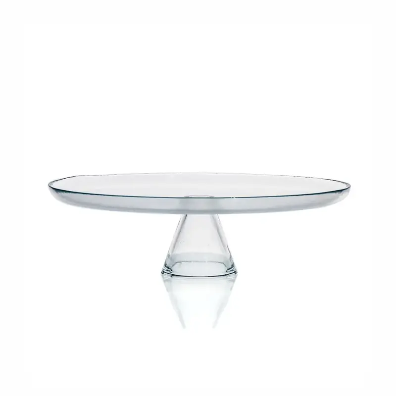 Блюдо для торта на ножке, ArdaCam, Solar, d 31 см h 9.5 см