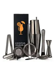 Набор барный 11 предметов подарочный в коробке, Barbossa-P.L., Bad Guys Bar