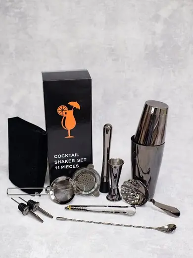 Набор барный 11 предметов подарочный в коробке, Barbossa-P.L., Bad Guys Bar