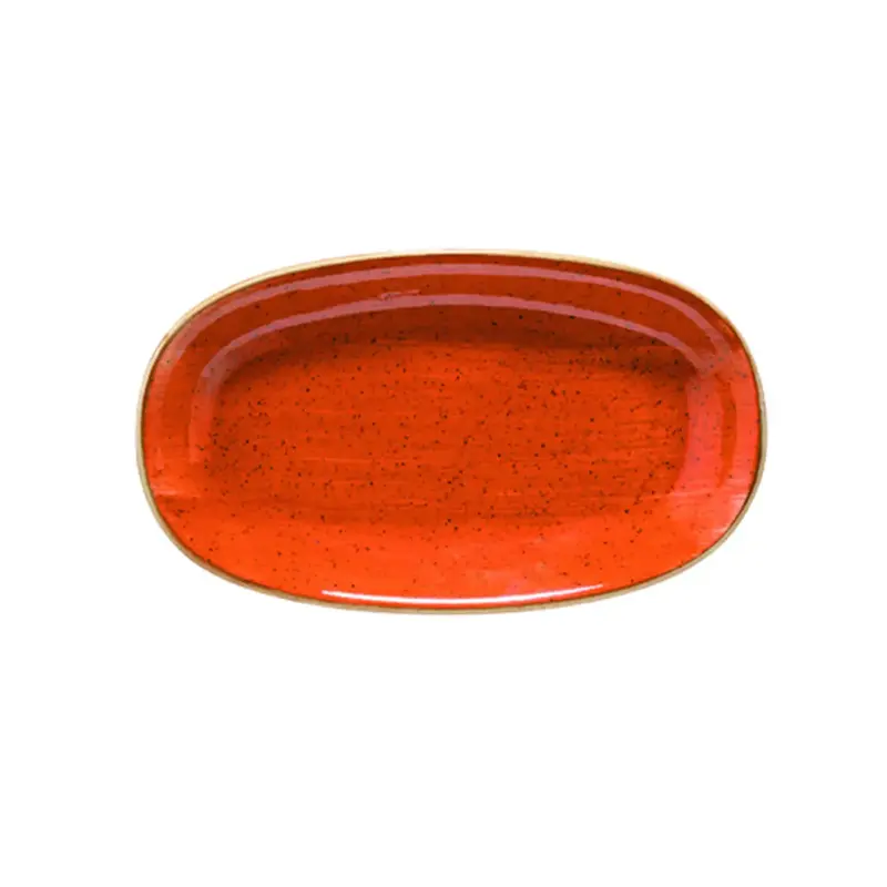 Блюдо овальное, Bonna, Aura Terracota , l 19 см, b 11 см