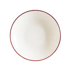 Тарелка глубокая, Bonna, Linea, Бургунди, 23 см, 1000 мл