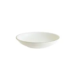 Тарелка глубокая, форма Банкет, Bonna, Retro коричневый край, 25 x 5 см, 1.3 л