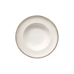 Тарелка глубокая с римом, форма Гурмэ, Bonna, Retro коричневый край, 27 x 5.6 см, 450 мл