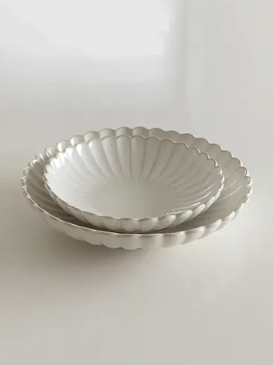 Тарелка суповая, Carta, Fiore, 21.6 x 4 см