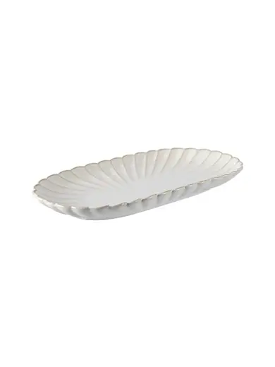 Блюдо для подачи овальное, Carta, Fiore, 30.7 x 15.5 x 3 см